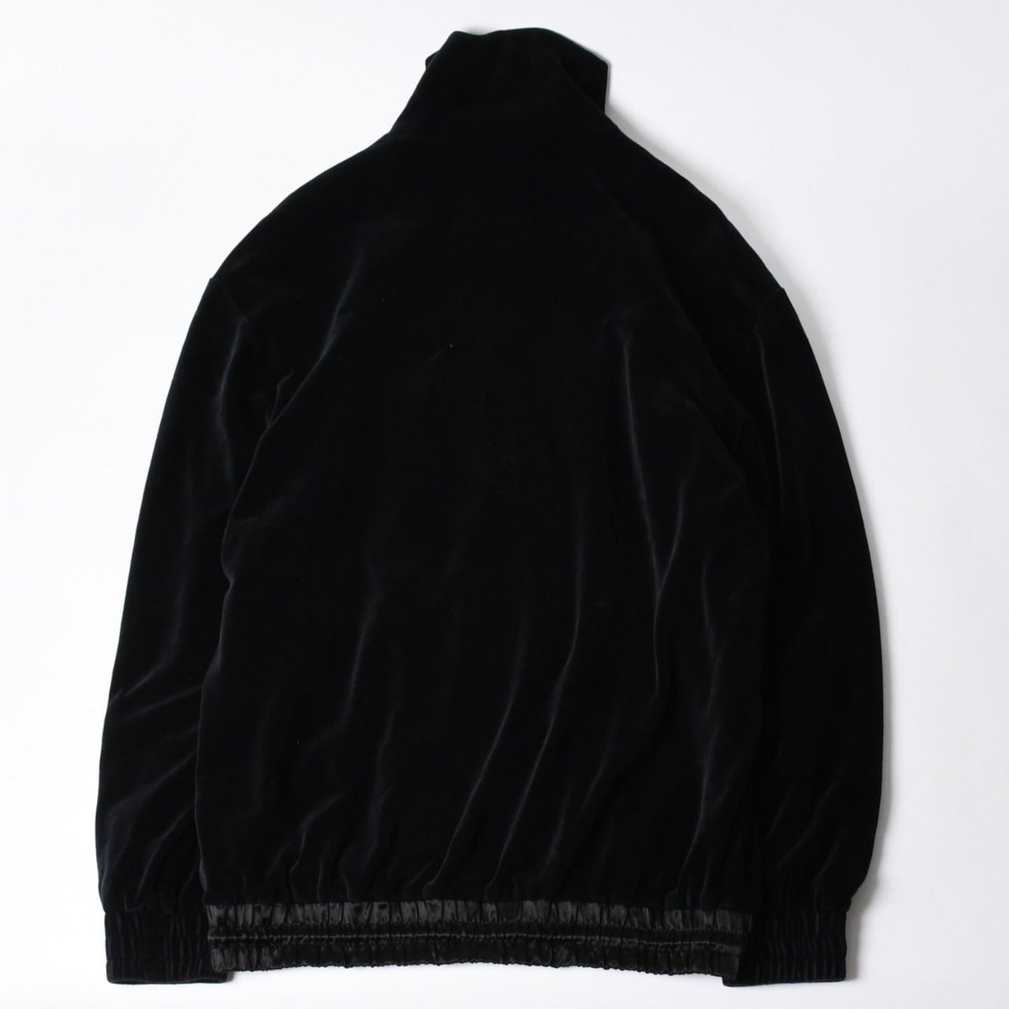 Gucci Maison de 'amour Logo Embroidered Velour Oversized Jacket Black L — view 2