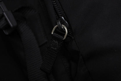 Prada Re-Nylon Backpack Black Silver — view 4