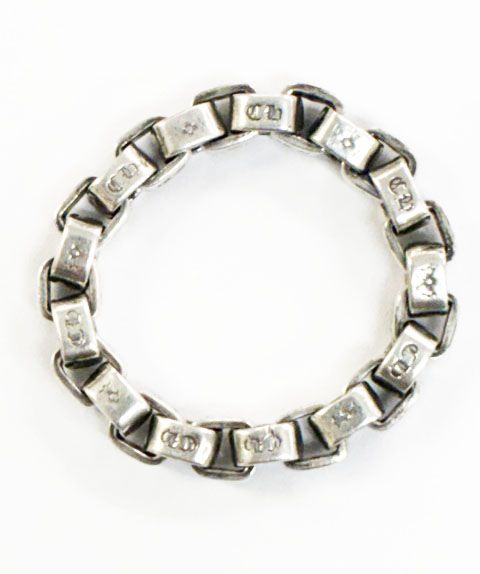 Chrome Hearts Box Chain Ring Silver — view 4