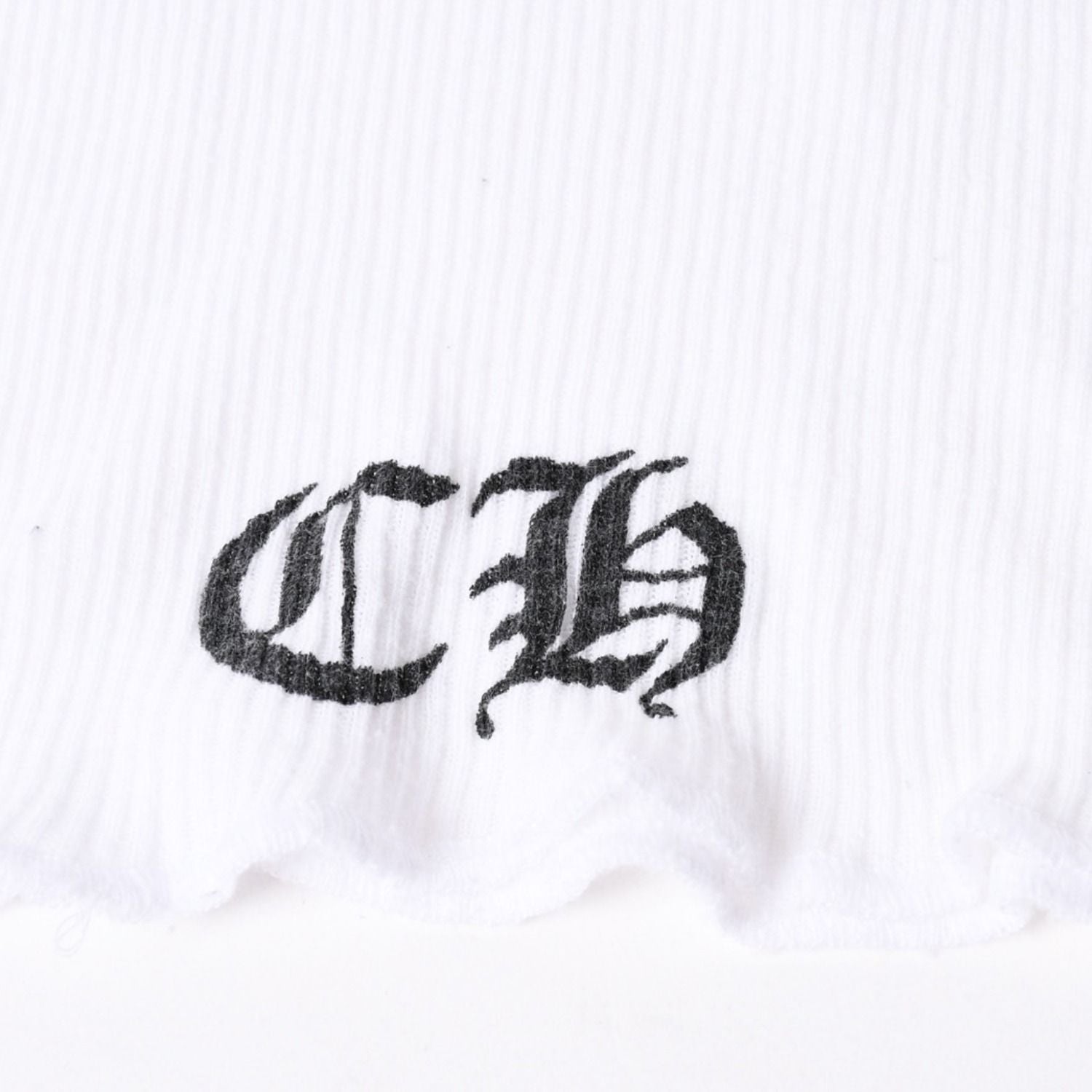 Chrome Hearts Vintage Vine CH Plus Design Tank Top White Black Blue — view 6