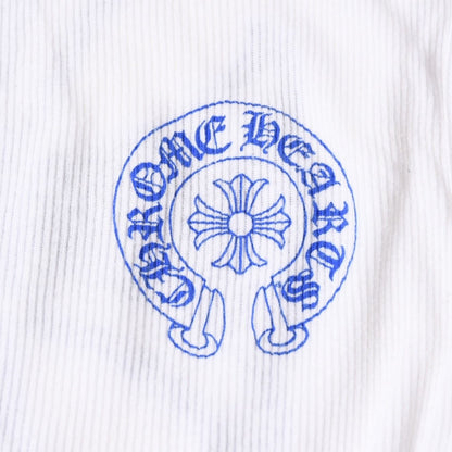 Chrome Hearts Vintage Vine CH Plus Design Tank Top White Black Blue — view 4