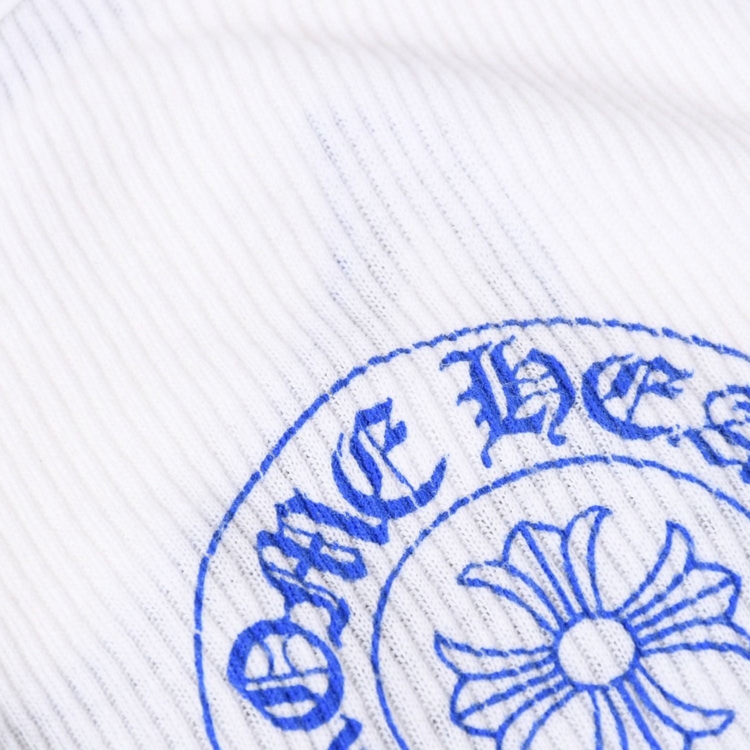 Chrome Hearts Vintage Vine CH Plus Design Tank Top White Black Blue — view 5