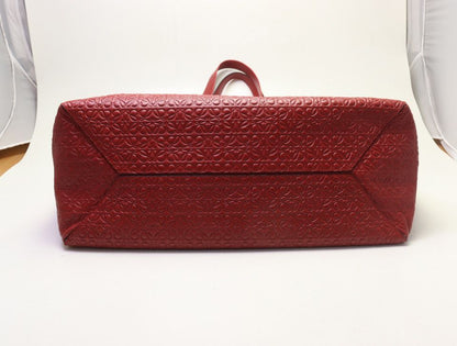 Loewe Repeat Anagram Leather Tote Bag — view 3