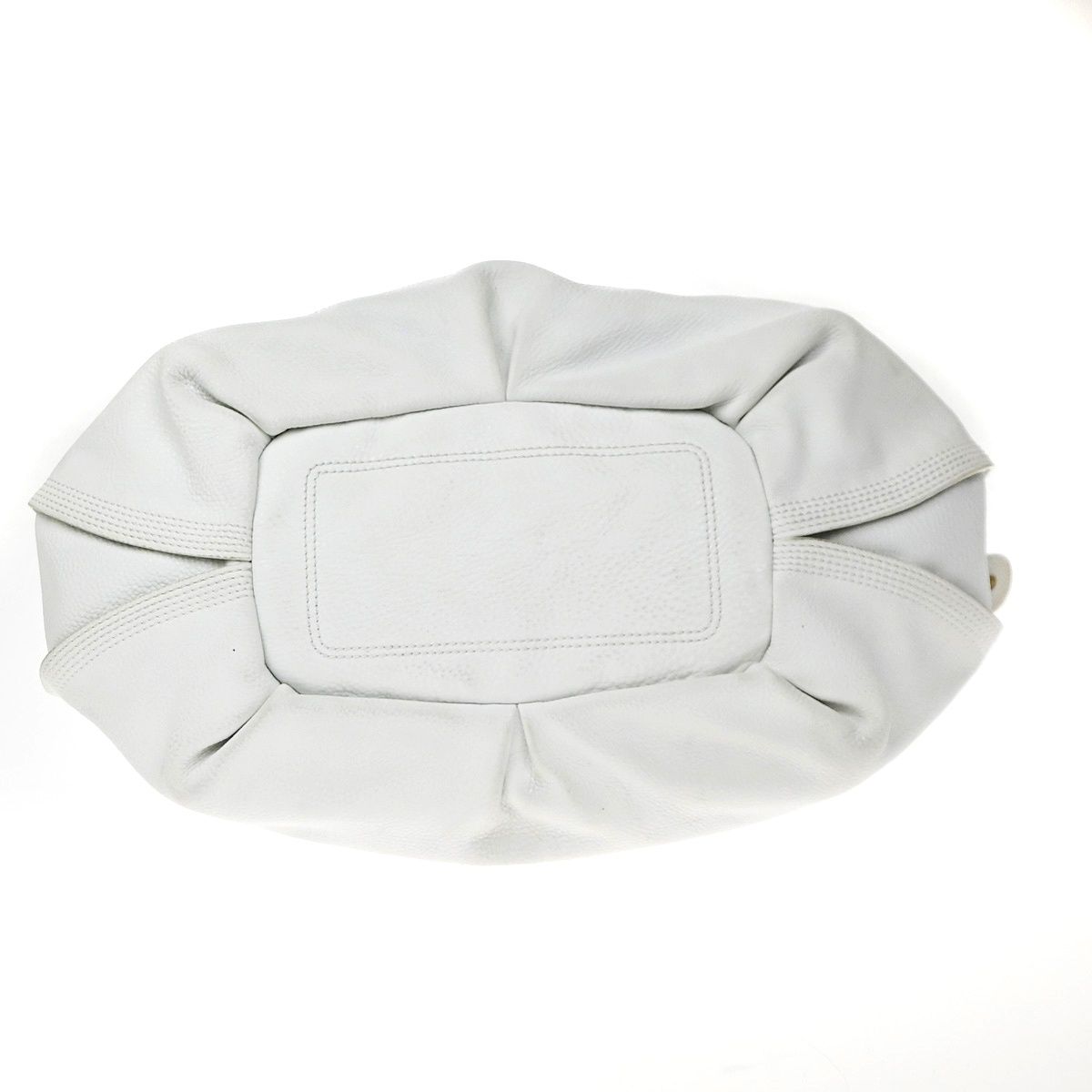 Celine Bittersweet Handbag White Leather — view 6