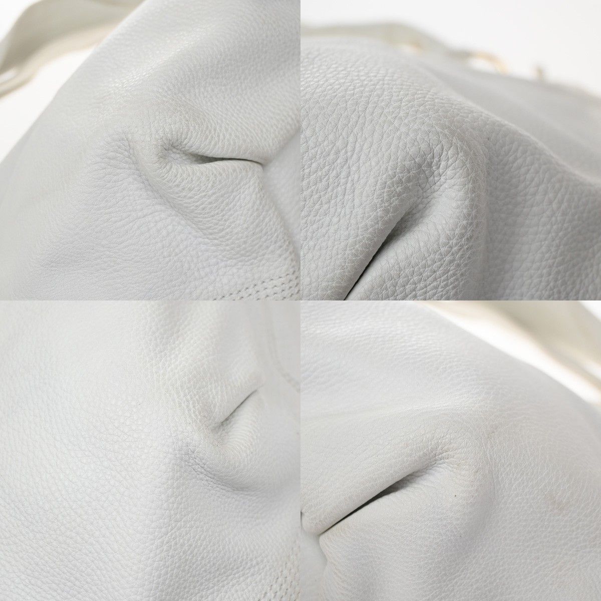 Celine Bittersweet Handbag White Leather — view 7