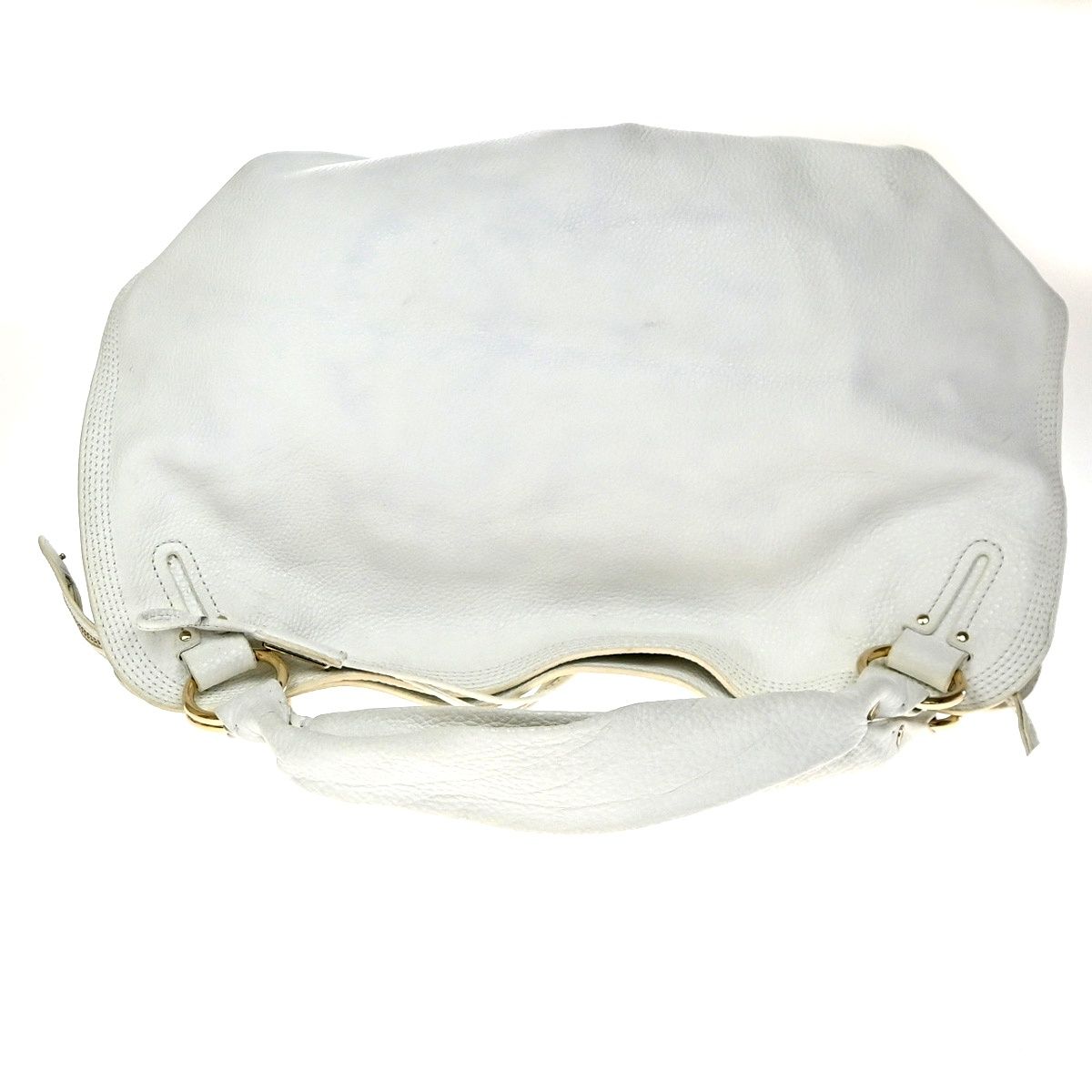 Celine Bittersweet Handbag White Leather — view 5