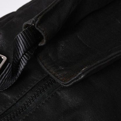 Chanel Sports Line Boston Bag Quilted Black Silver — view 6