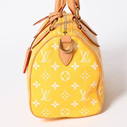 Louis Vuitton Speedy P9 Bandouliere 25 Boston Bag Yellow White — view 5