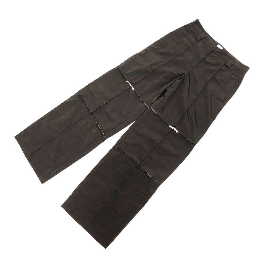 Hermes Wide Pants Brown Gaultier Era New/ 38