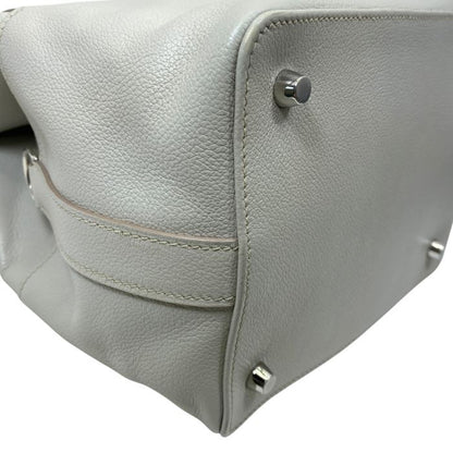 Hermes Toolbox 20 2-Way Shoulder Bag Evercolor Blue Glacier Light Gray — view 3