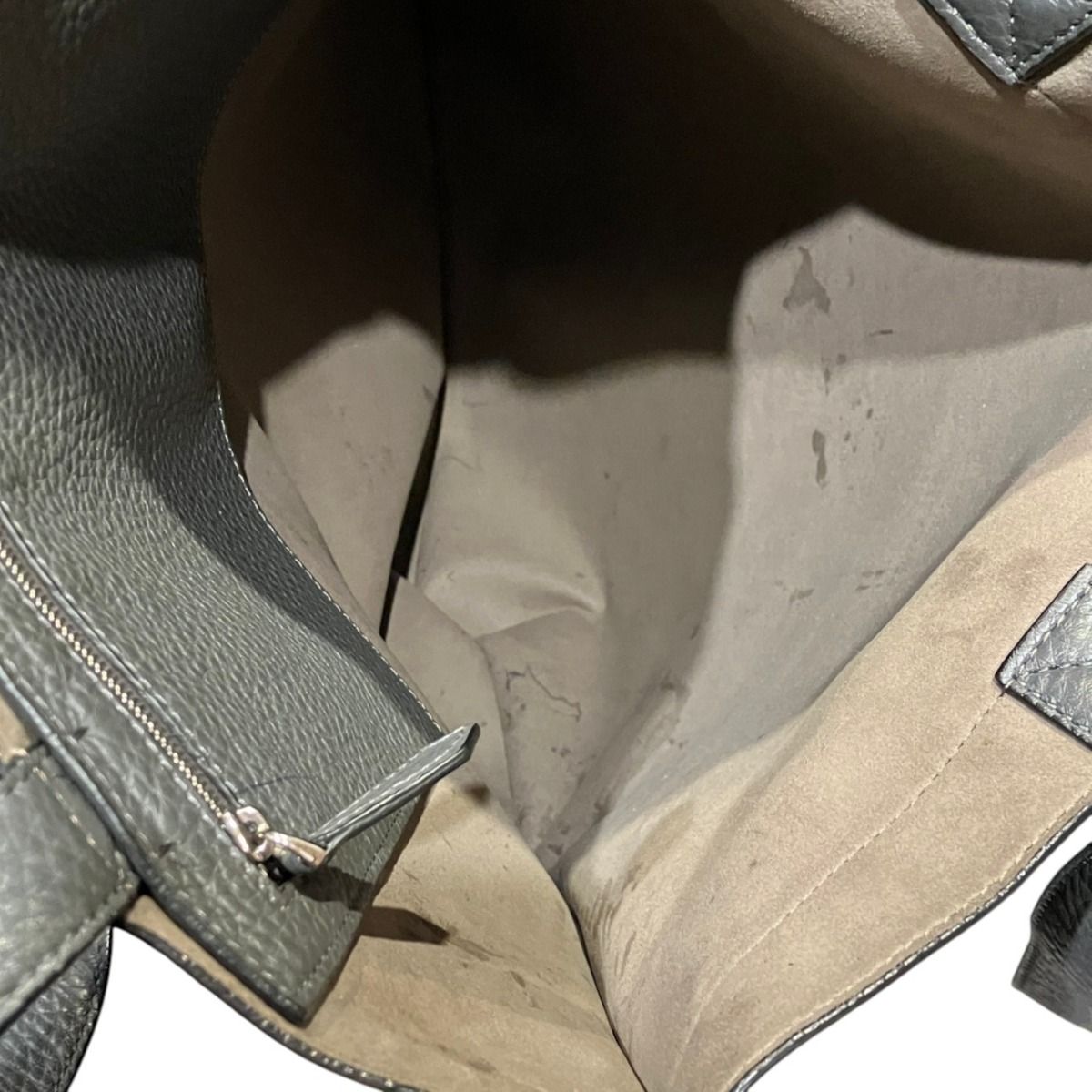 Fendi Flat Tote Bag Leather Suede — view 5