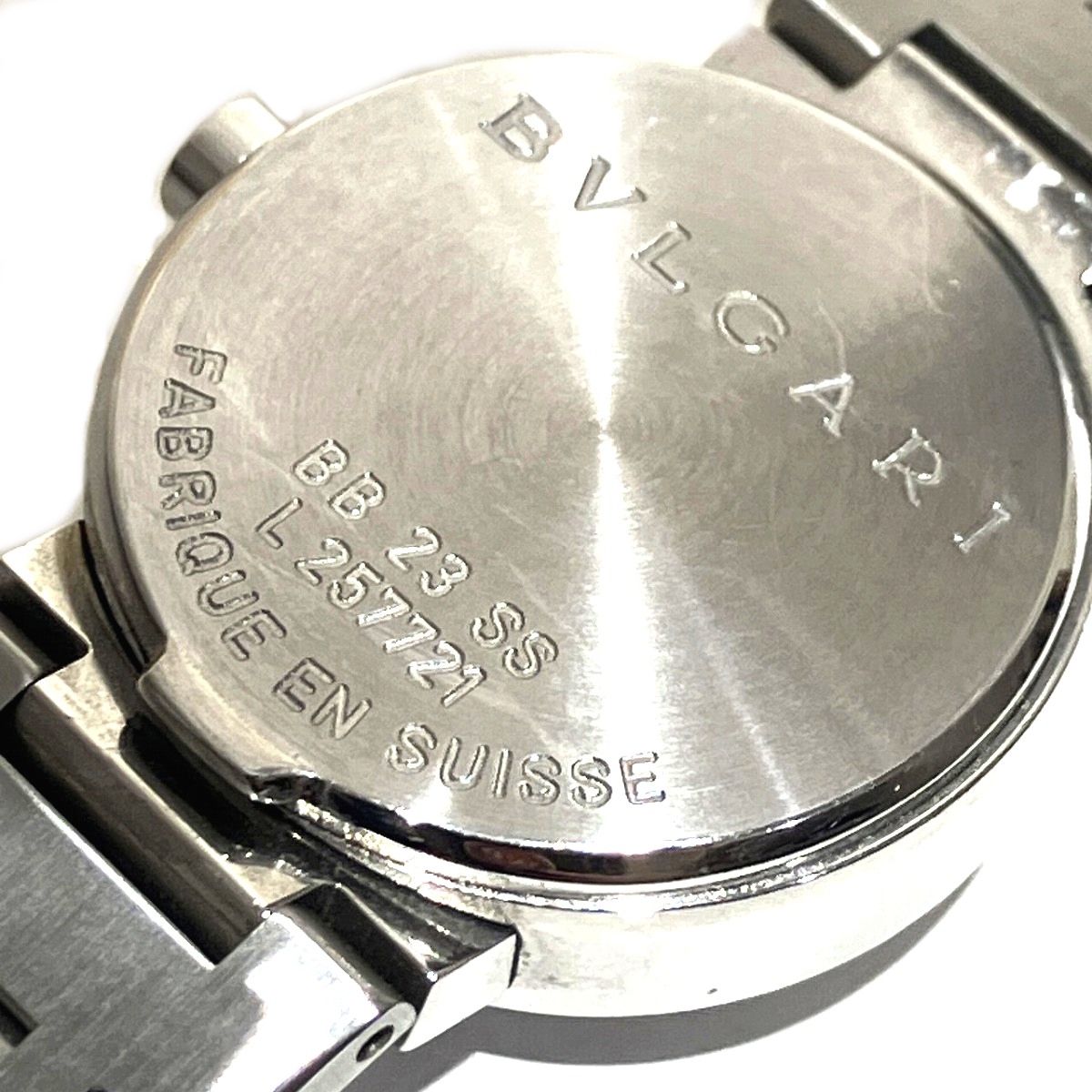 Bvlgari Watch SS Quartz Black Dial — view 5