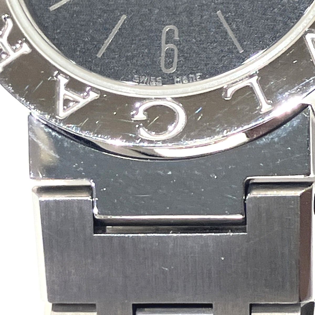 Bvlgari Watch SS Quartz Black Dial — view 7