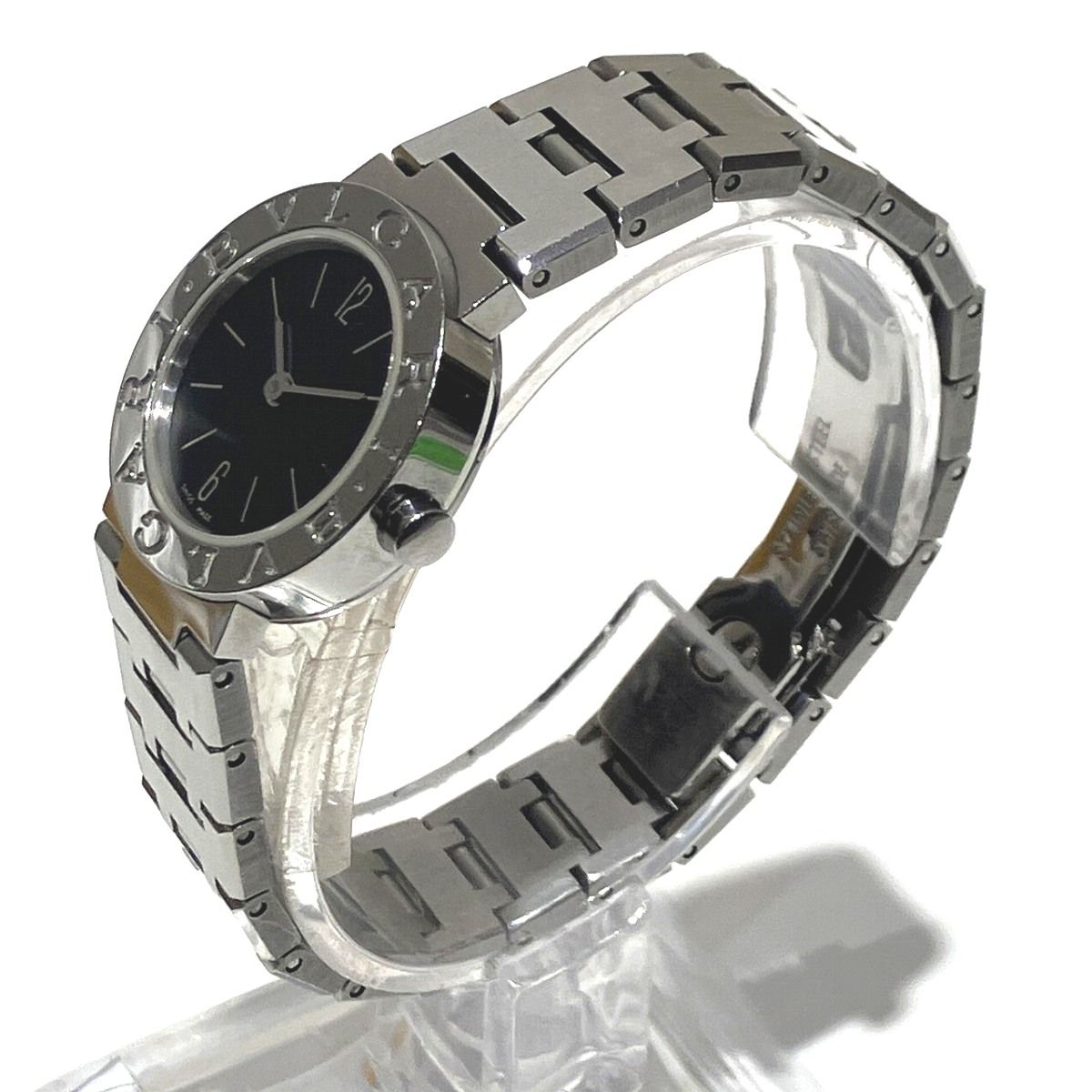 Bvlgari Watch SS Quartz Black Dial — view 2