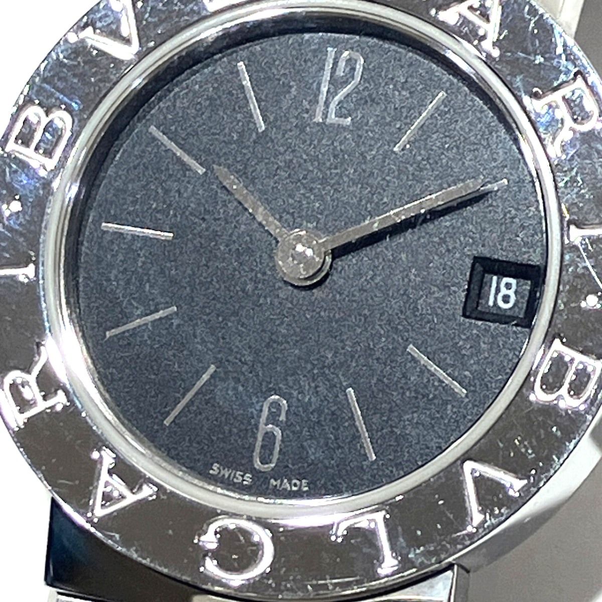 Bvlgari Watch SS Quartz Black Dial — view 4