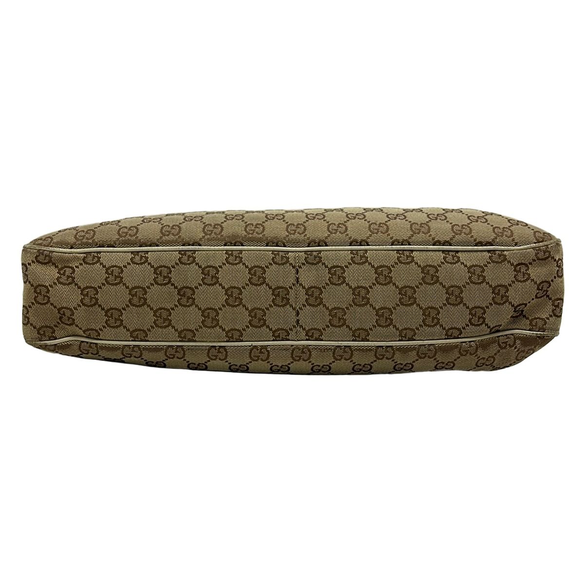 Gucci Tote Bag Eclipse Beige Dark Brown Ivory Leather — view 5