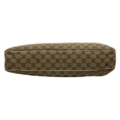 Gucci Tote Bag Eclipse Beige Dark Brown Ivory Leather — view 5
