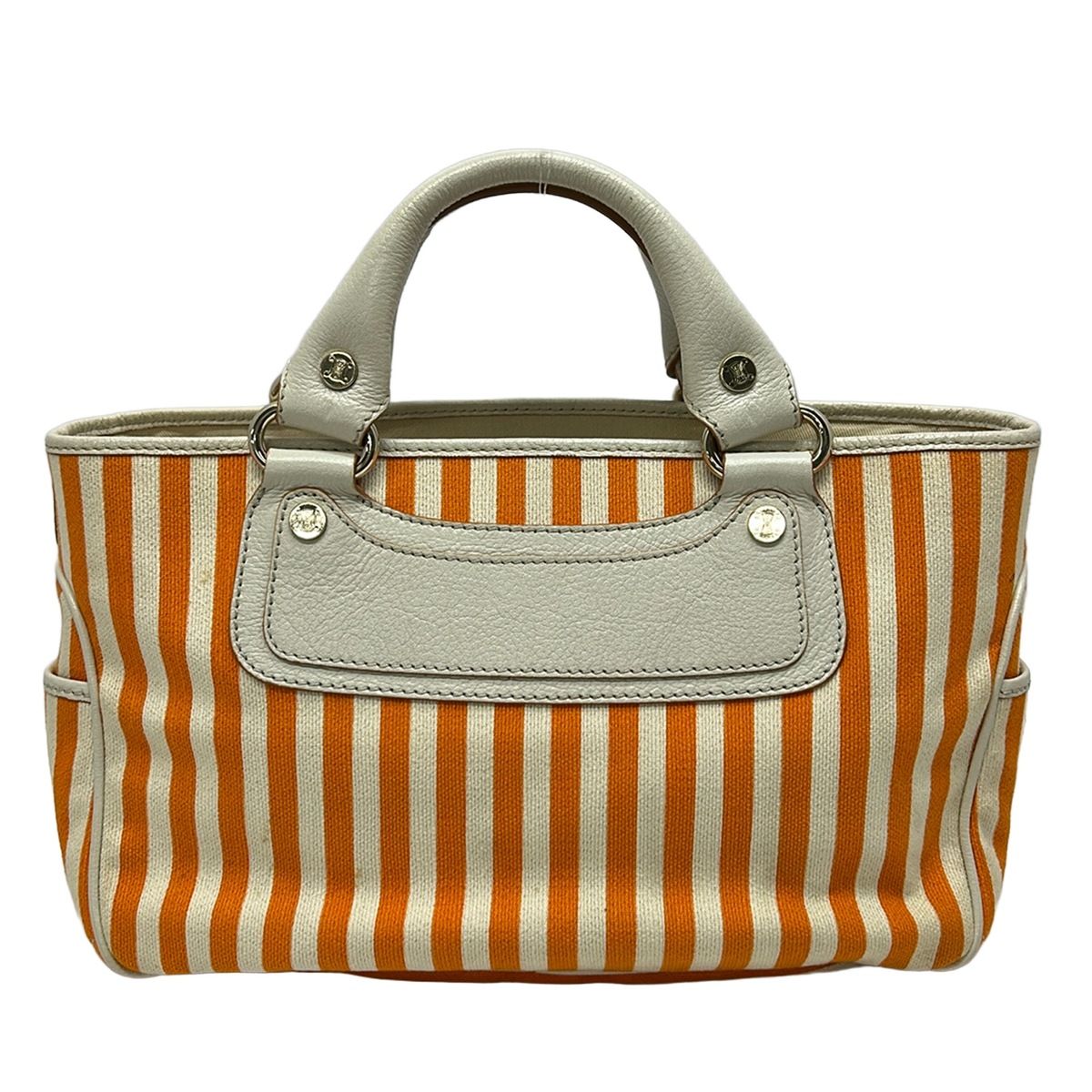 Celine Tote Bag Boogie Ivory Leather — view 3