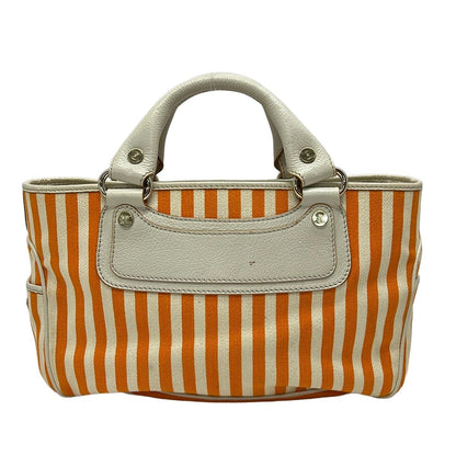 Celine Tote Bag Boogie Ivory Leather