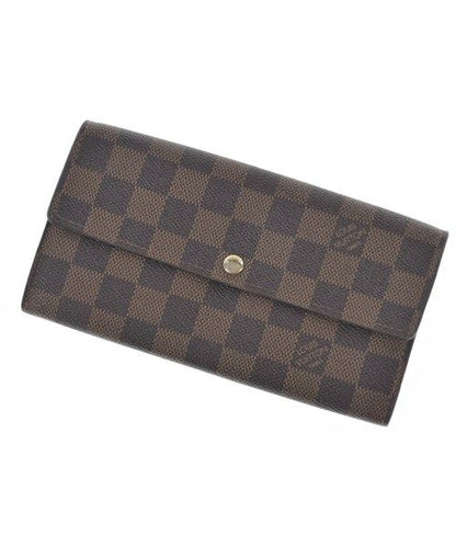 Louis Vuitton Damier Portefeuille Sarah Wallet Coin Purse