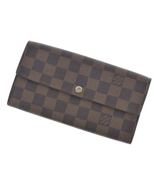 Louis Vuitton Damier Portefeuille Sarah Wallet Coin Purse