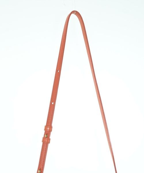 Celine Leather Trio Large Shoulder Bag Orange — view 7