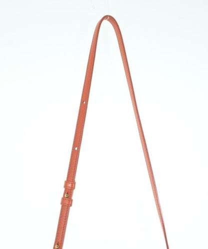 Celine Leather Trio Large Shoulder Bag Orange — view 7