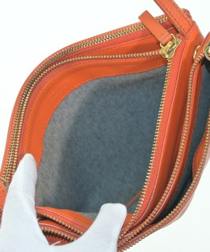 Celine Leather Trio Large Shoulder Bag Orange — view 4