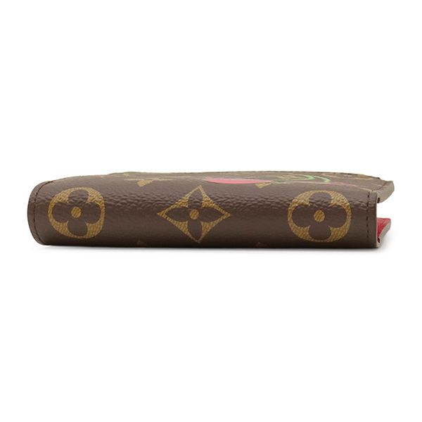 Louis Vuitton Bifold Wallet LV TM Portefeuille Lisa Monogram Canvas Cherry Gold — view 3