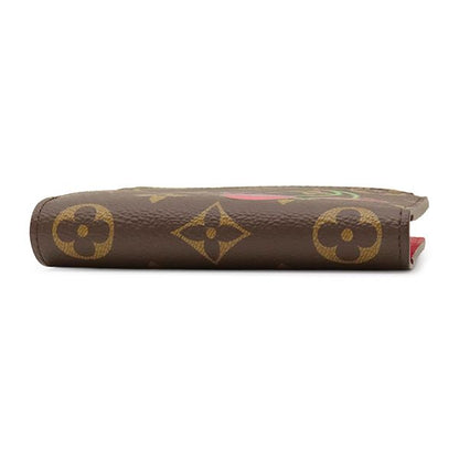 Louis Vuitton Bifold Wallet LV TM Portefeuille Lisa Monogram Canvas Cherry Gold — view 3