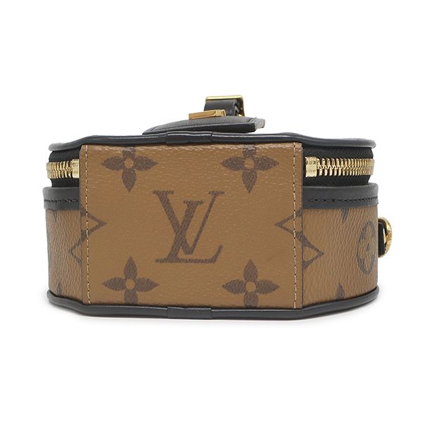 Louis Vuitton Shoulder Bag Mini Boite Chapeau Leather Monogram Reverse Canvas — view 3