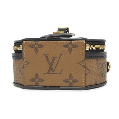 Louis Vuitton Shoulder Bag Mini Boite Chapeau Leather Monogram Reverse Canvas — view 3