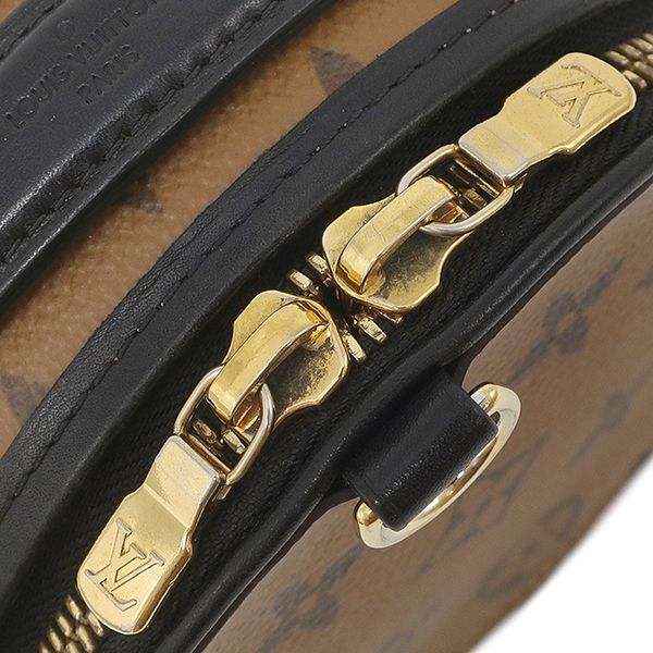 Louis Vuitton Shoulder Bag Mini Boite Chapeau Leather Monogram Reverse Canvas — view 5