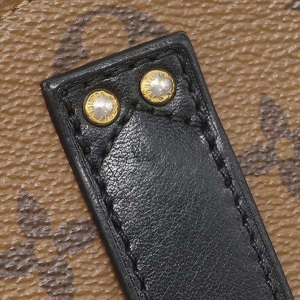 Louis Vuitton Shoulder Bag Mini Boite Chapeau Leather Monogram Reverse Canvas — view 6