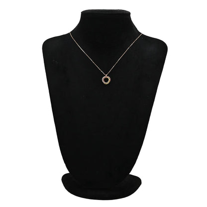 Cartier Necklace Trinity Pink Sapphire Pendant Yellow Gold White — view 8