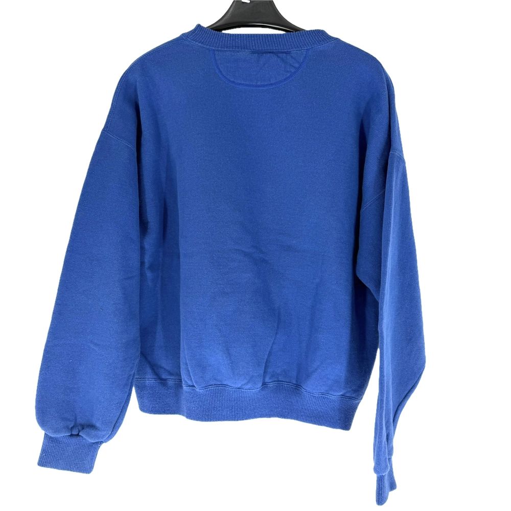 Chanel Sweatshirt CC Logo Vintage Blue Cotton Spring Autumn — view 2