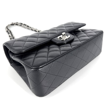 Chanel Shoulder Bag Quilted 23 Double Chain Flap Bag Crossbody CC Logo Turnlock — view 3