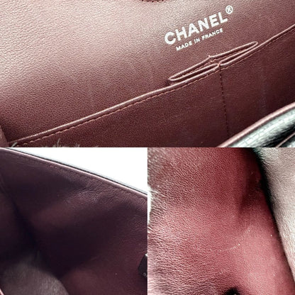Chanel Shoulder Bag Quilted 23 Double Chain Flap Bag Crossbody CC Logo Turnlock — view 8