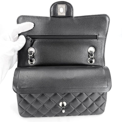 Chanel Shoulder Bag Quilted 23 Double Chain Flap Bag Crossbody CC Logo Turnlock — view 4
