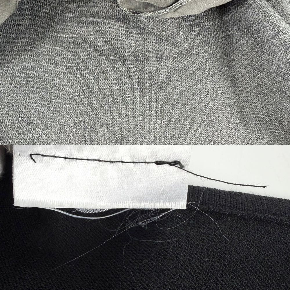 Chanel Top Ribbon Long Sleeve Black Silk Fall Winter 38 — view 4