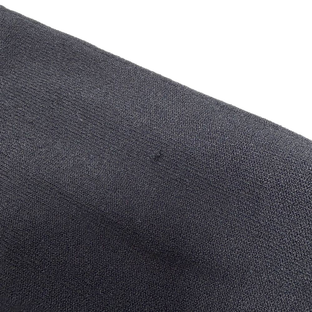 Chanel Top Ribbon Long Sleeve Black Silk Fall Winter 38 — view 7