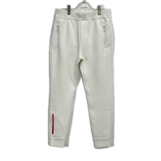 Prada Sports White Technical Jogger Pants