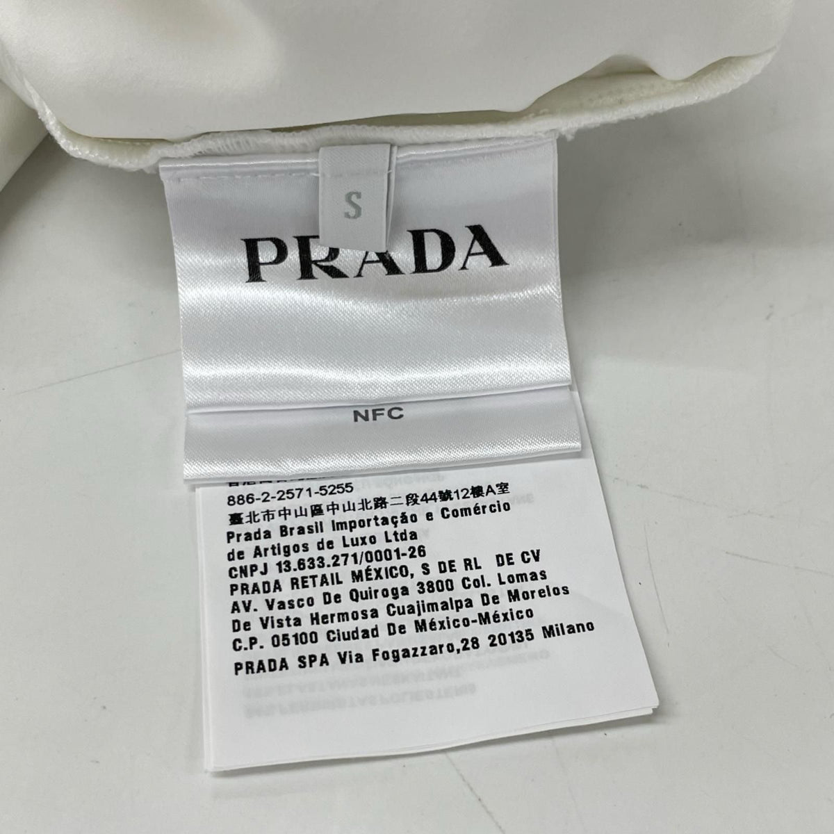 Prada Sports White Technical Jogger Pants — view 4