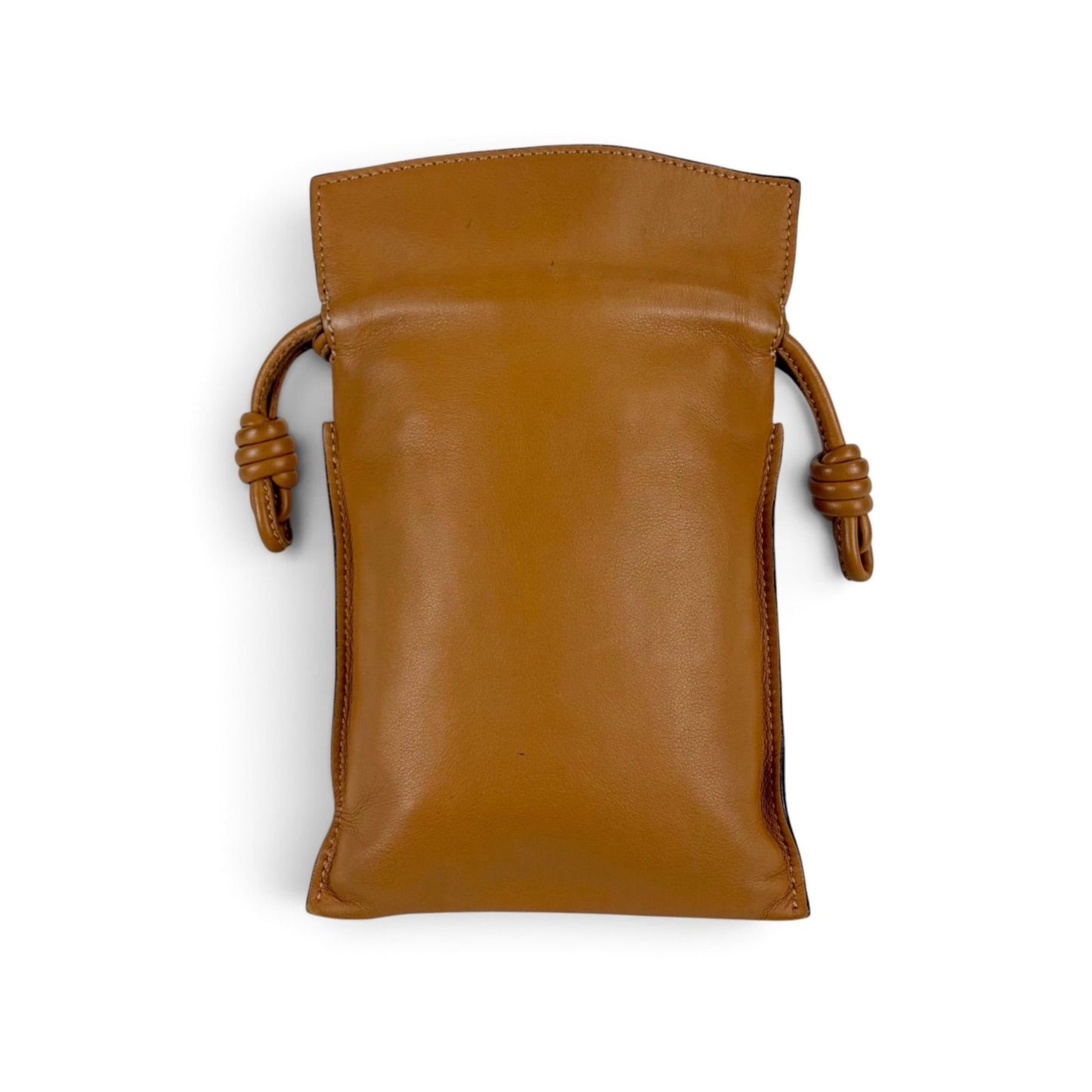 Loewe Flamenco Pocket Cross Brown Mini Shoulder Bag Nappa Leather — view 4