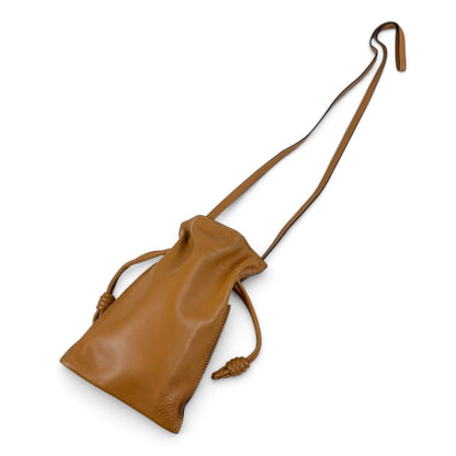 Loewe Flamenco Pocket Cross Brown Mini Shoulder Bag Nappa Leather — view 2