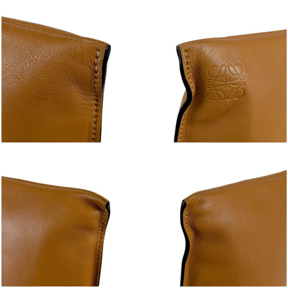 Loewe Flamenco Pocket Cross Brown Mini Shoulder Bag Nappa Leather — view 6
