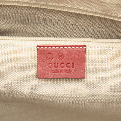 Gucci Micro Guccissima Tote Shoulder Bag Red Leather — view 5