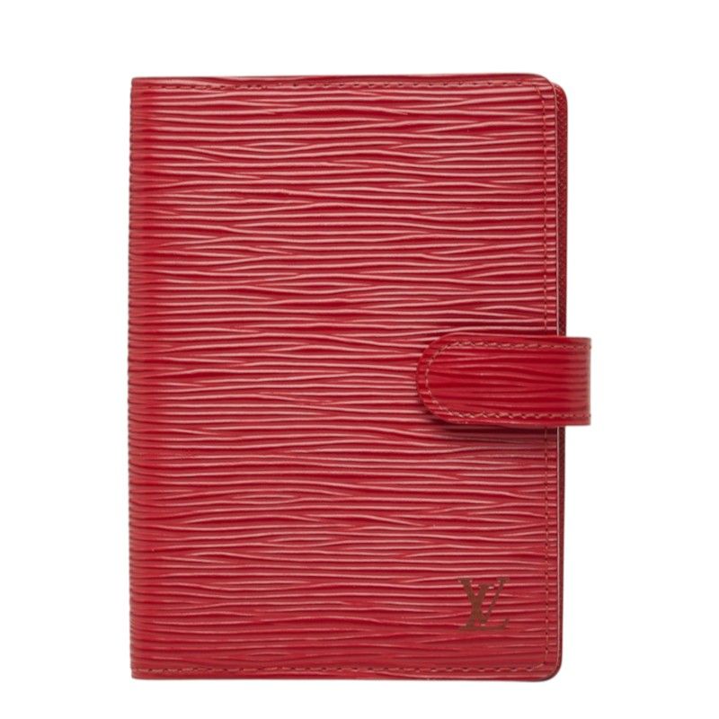 Louis Vuitton Epi Agenda PM Notebook Cover Red Leather