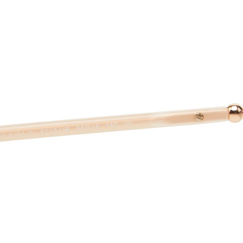 Tiffany & Co Gradient Frameless Rimless Sunglasses 16 Pink Gold Gray Plated — view 5