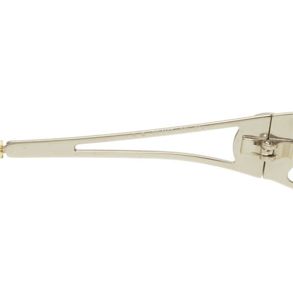 Celine Triomphe Sunglasses Clear Silver Metal Acetate Eyewear — view 6